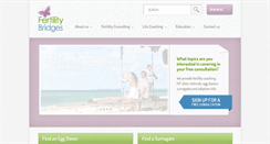 Desktop Screenshot of fertilitybridges.com